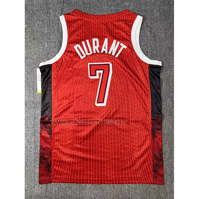 Camiseta Kevin Durant NO 7 USA 2024 Juegos Olimpicos Rojo